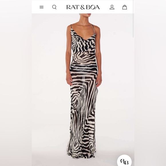 Rat & Boa Zinnia Dress Small - Picture 3 of 5